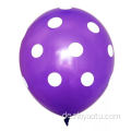 Bonbonfarbe Farbe Polka Dot Latexballons